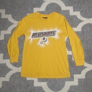 Vintage 2009 Reebok Washington Red Skins Long Sleeve Shirt Size S(8)